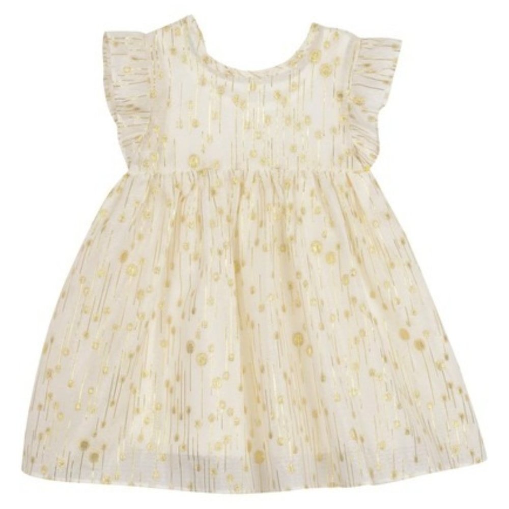 Pippa & Julie Flutter Sleeve Empire Waist Dress